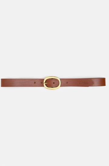Belt With Gold Buckle