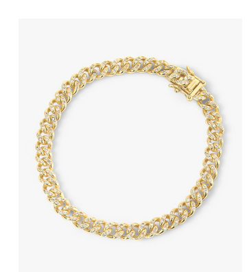 Cassie Pave Bracelet - Gold