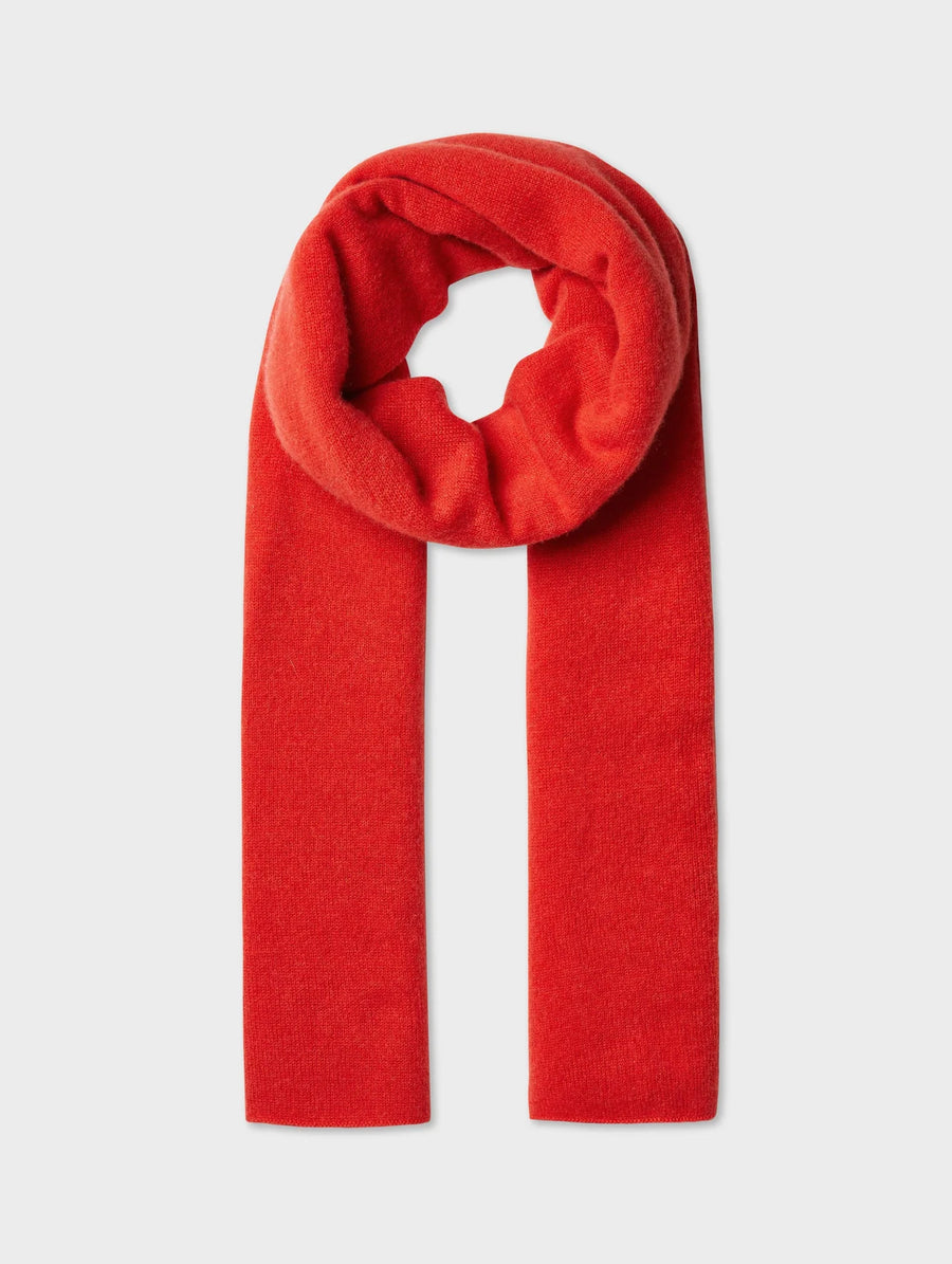 Cashmere Scarf - Carmine Red