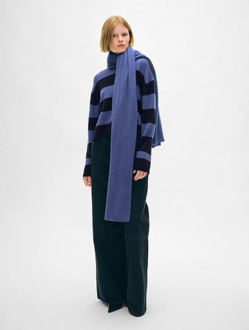 Cashmere Travel Wrap - Blue Dusk