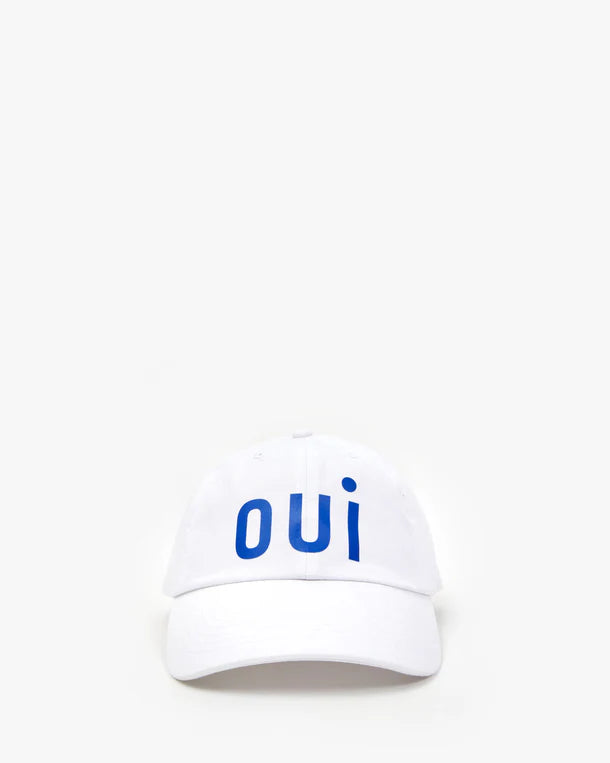 Baseball Hat - White/Colbalt