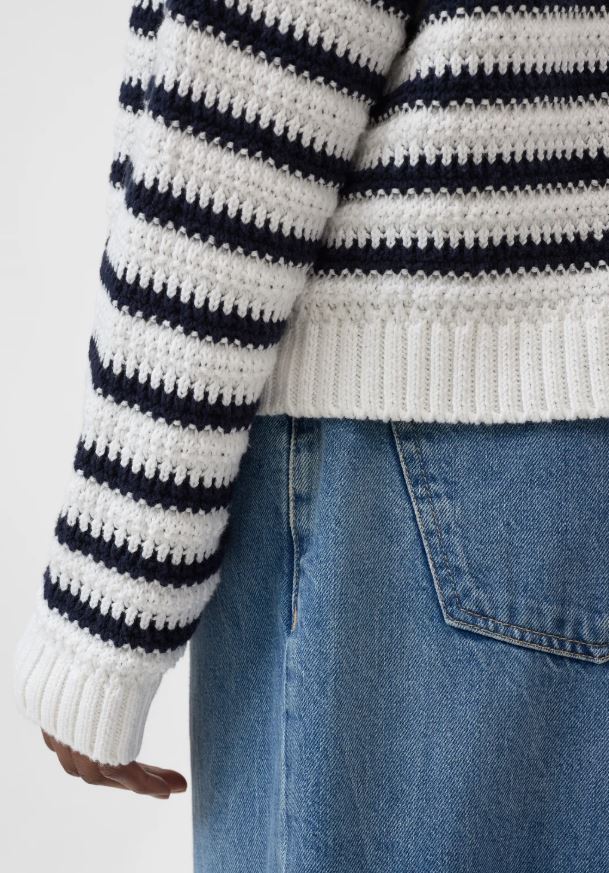 Crew Cardigan (Ivory)