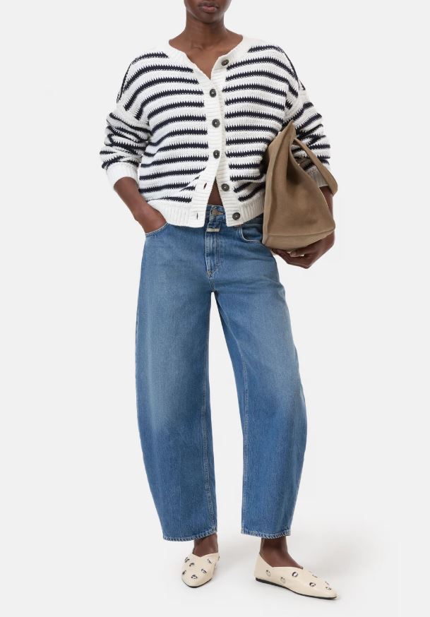 Crew Cardigan (Ivory)