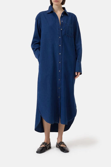 Denim Dress (Dark Blue)