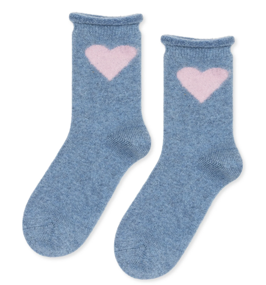 Hansel from Basil Love Cashmere Crew - Denim