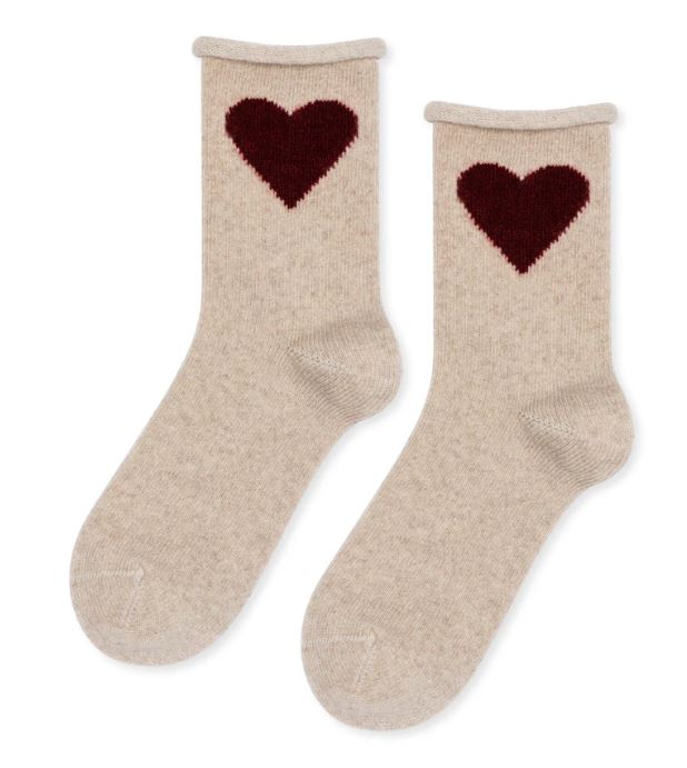 Hansel from Basel Love Cashmere Crew - Beige