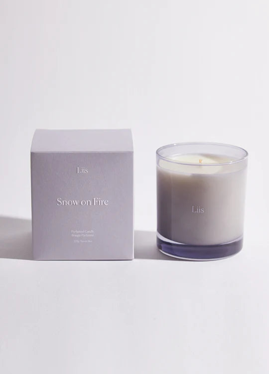 Snow on Fire Scented Candle