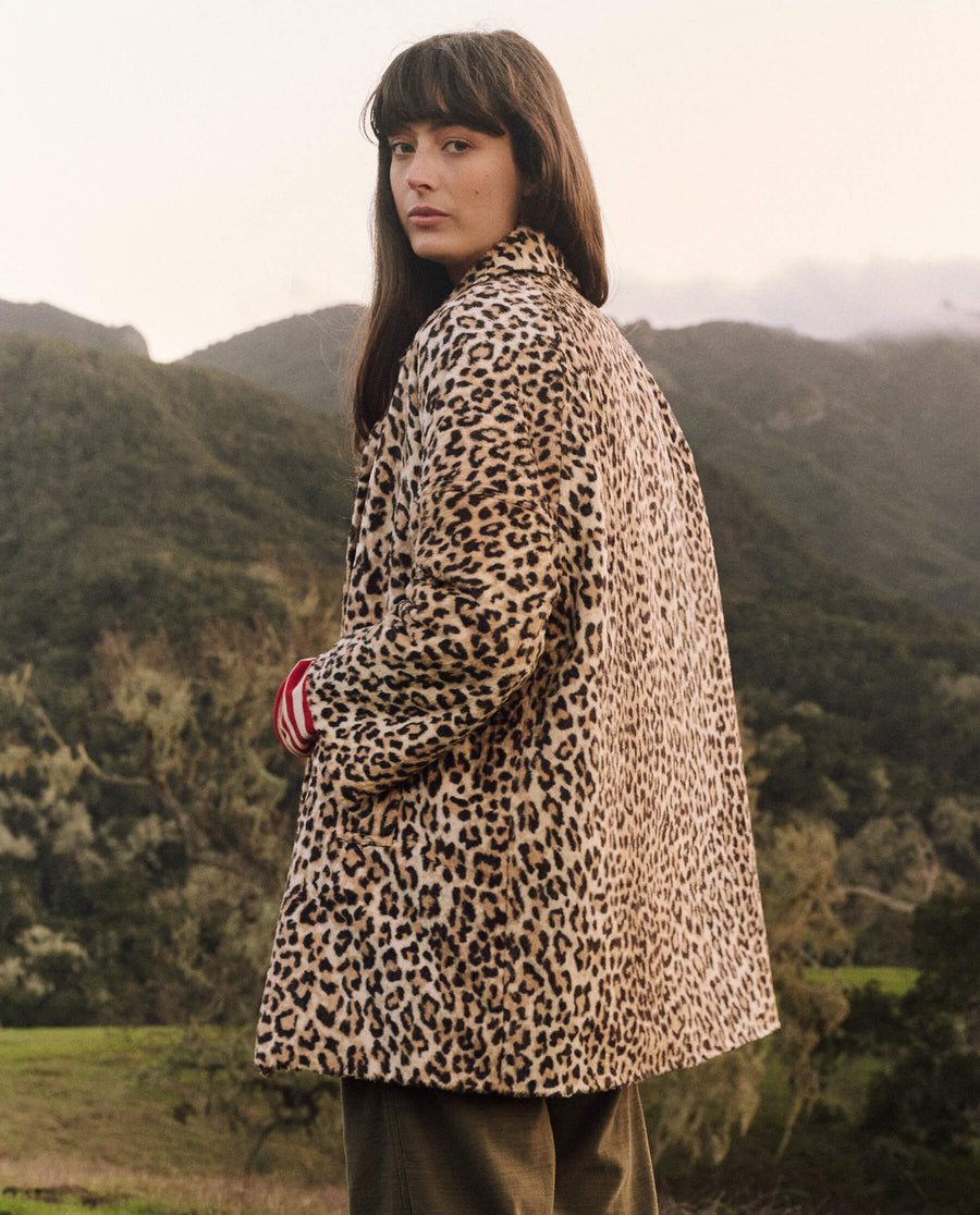 Car Coat - Vintage Leopard