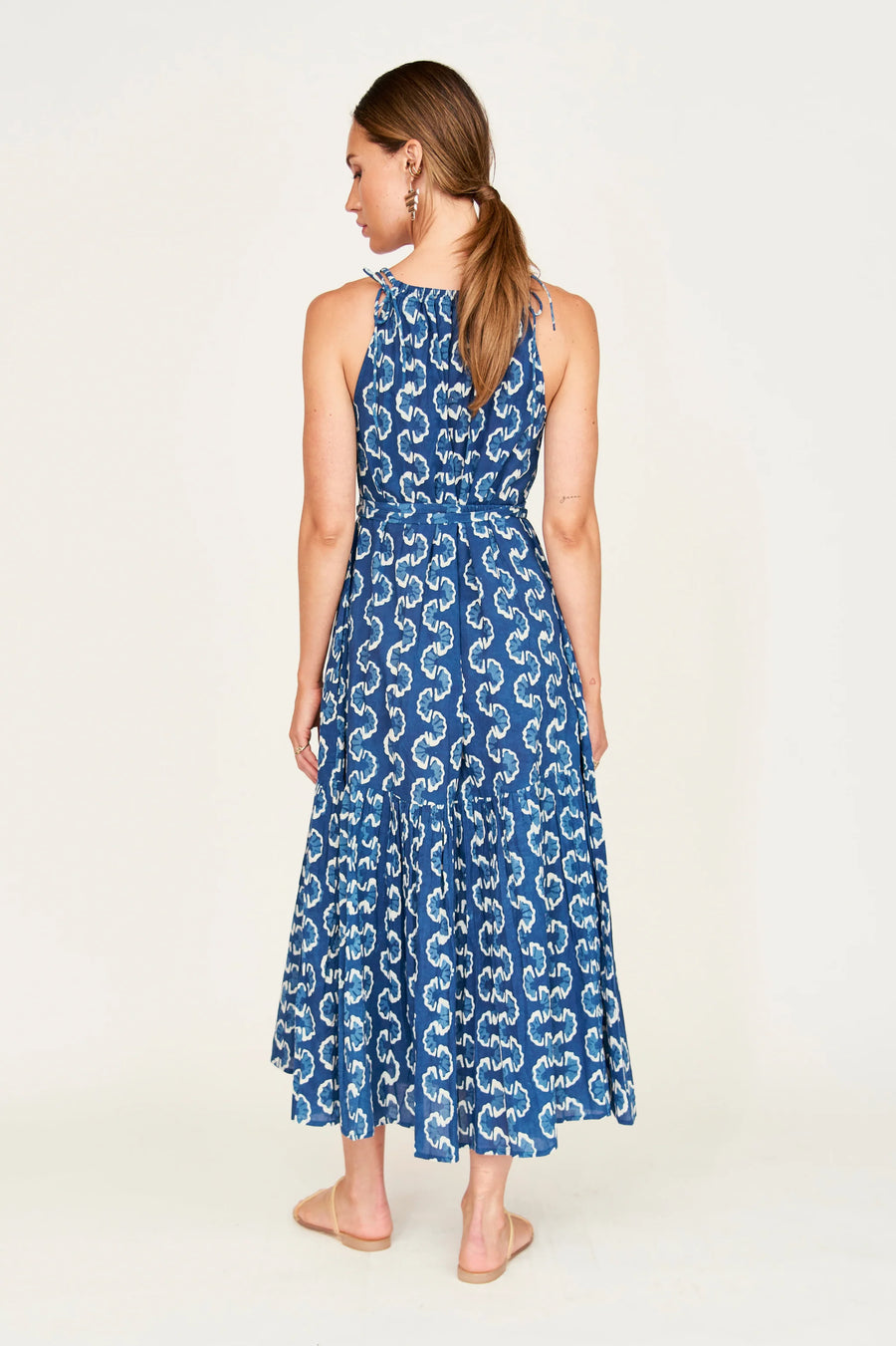 Mirth Corsica Sundress - Indigo Orchard Road