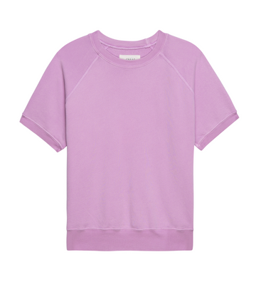 Short Sleeve Sweatshirt - Lilac Blossom
