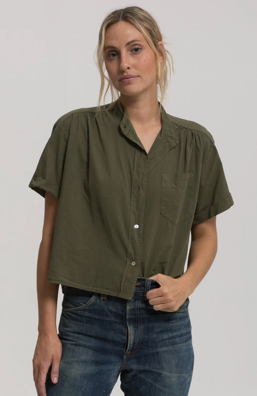 Louella Top - Army