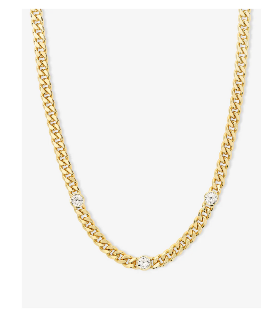 Julian Triple Diamond Cuban Necklace