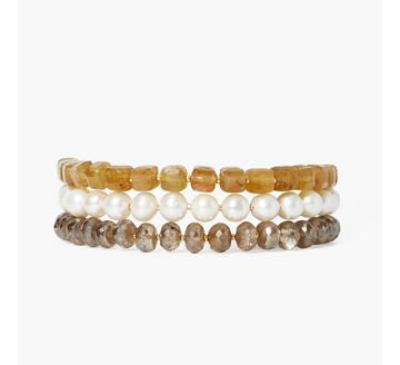 Carolina Naked Wrap Bracelet - Natural Mix