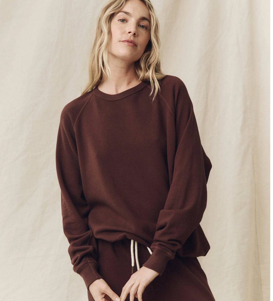 College Sweatshirt - Toasted Walnut