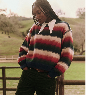 The Bubble Pullover - Reflection Stripe