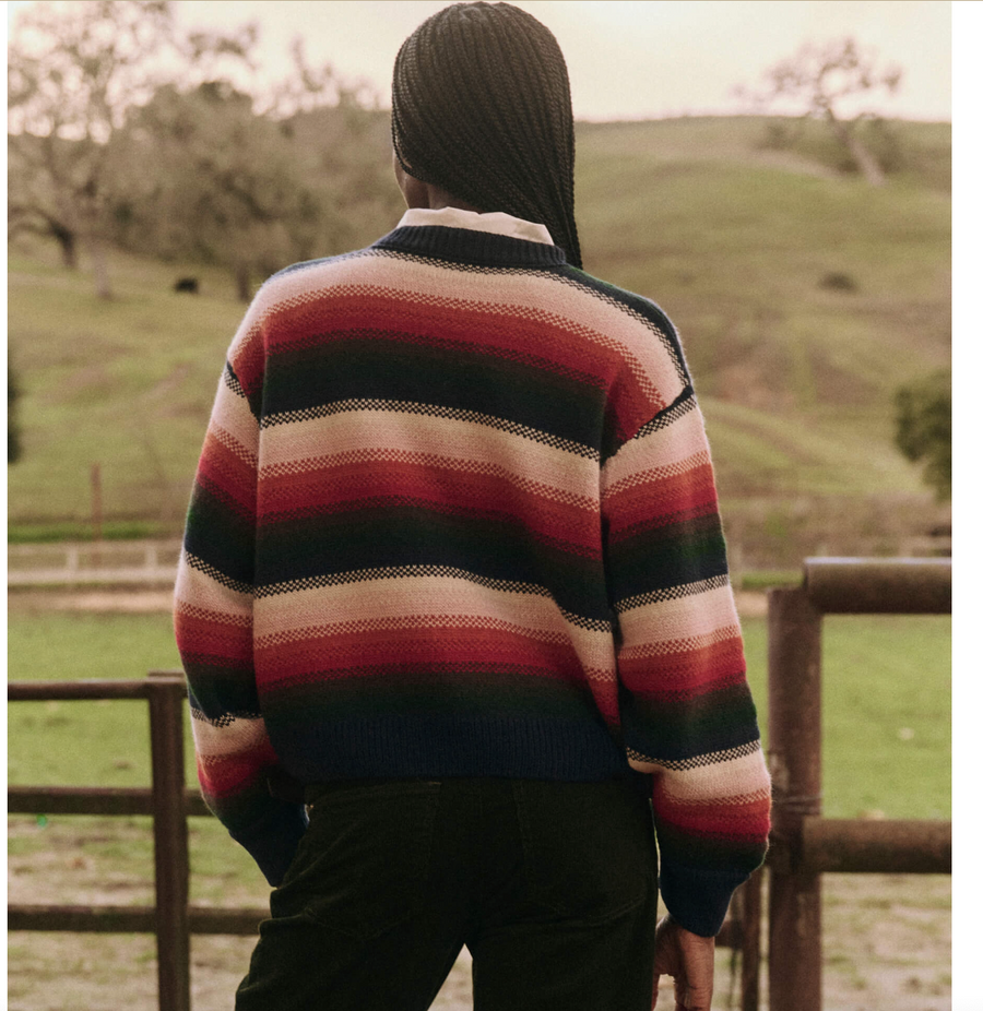 The Bubble Pullover - Reflection Stripe