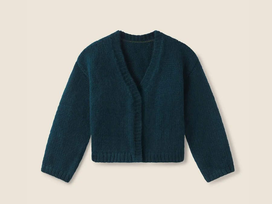 Arlowe Cardigan - Dark Teal