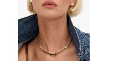 Not Your Basic Graduated Ombre Necklace - Chocolate