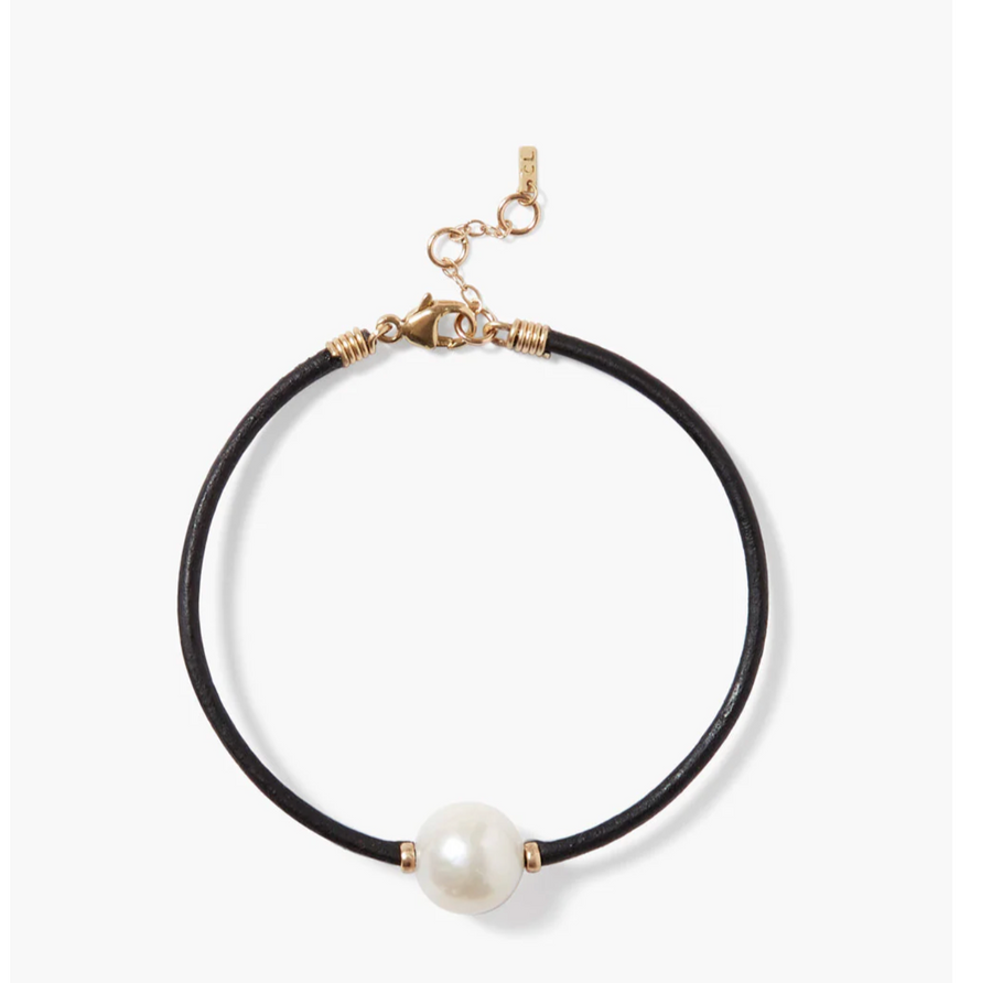 14K Kaia Bracelet - White Pearl