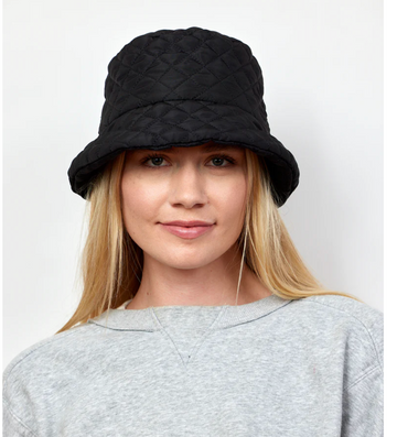 Modern Quilted Bucket Hat