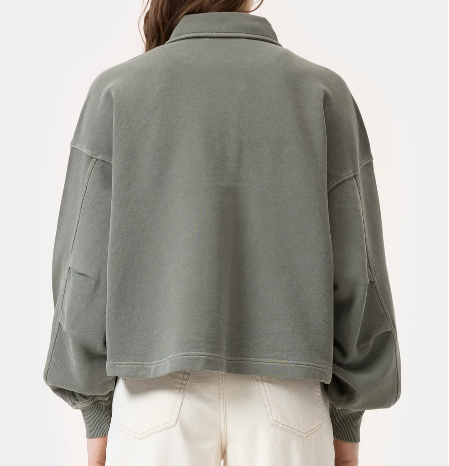 CLOSED Organic Cotton Jacket - Faded Green