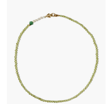 Chan Luu Lottie Necklace - Peridot Mix