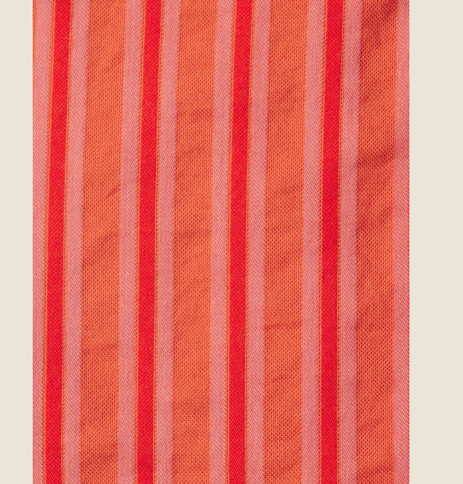 Trovata Blake Oversized Shirt - Terracotta Stripe