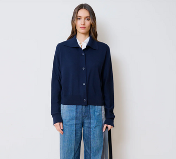 WE-AR4 The Social Cardigan - Navy