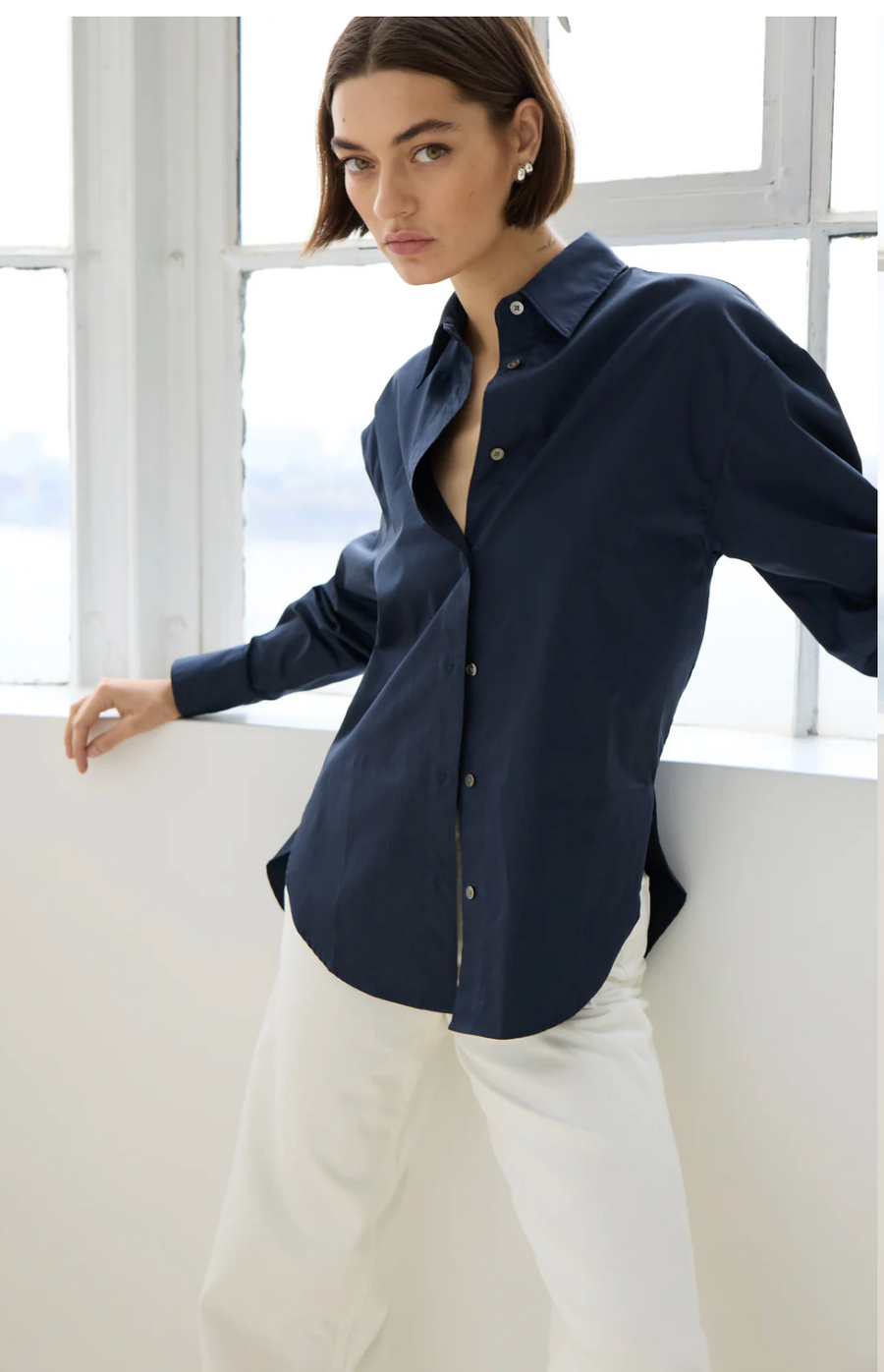 soldout.nyc The Everything Shirt - Navy