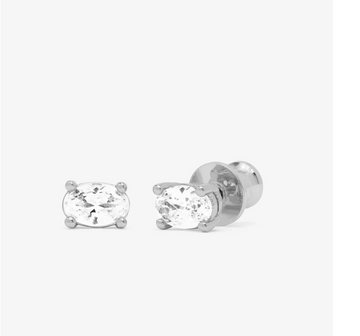 Melinda Maria Hello Gorgeous 6mm Studs - Silver