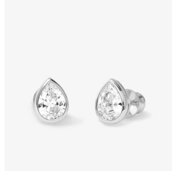 Melinda Maria Isla 8mm Studs - Silver