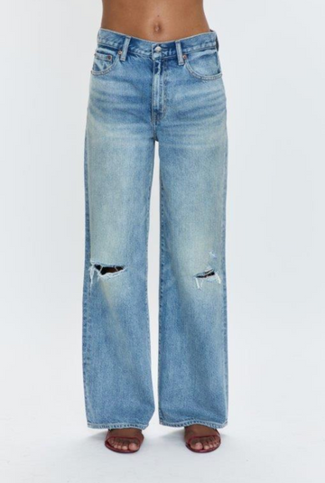 Pistola Hendrix High Rise Baggy - Apprentice Distress