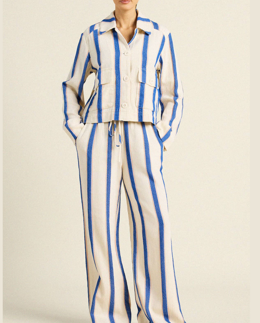 Trovata Atlas Jacket - Awning Stripe