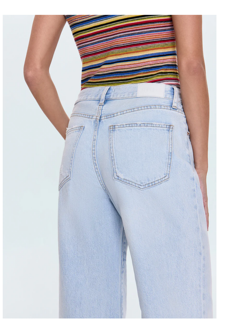 Hendrix High Rise Baggy - Waterfall