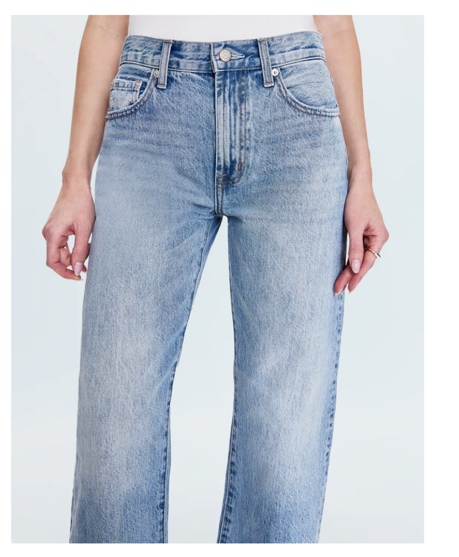 Pistola Lexi Mid Rise Bowed Straight - Bowie