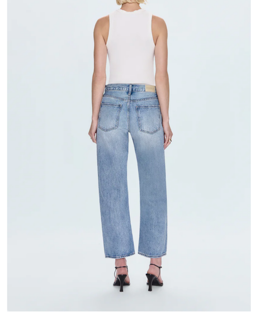 Pistola Lexi Mid Rise Bowed Straight - Bowie