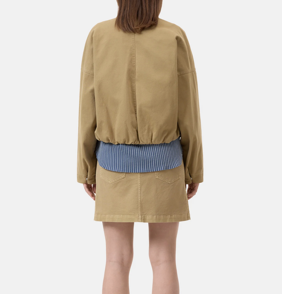CLOSED Cotton Twill Jacket - Urban Beige