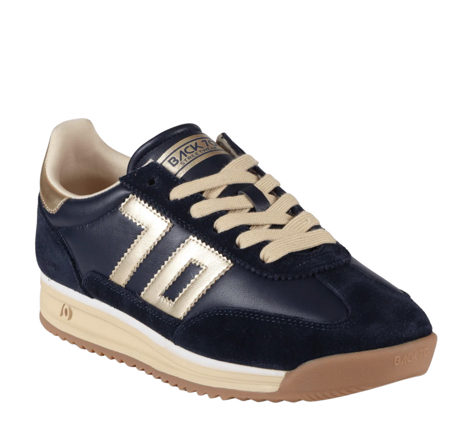 Back 70 Barkley Jogger  - Navy/Gold