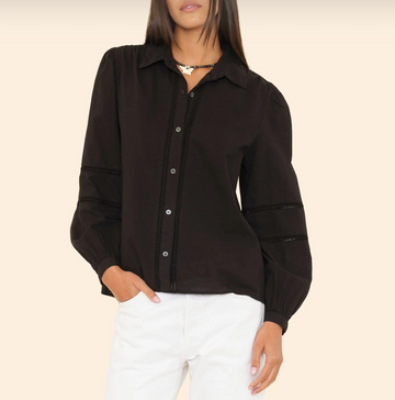 Xirena Renata Shirt - Black