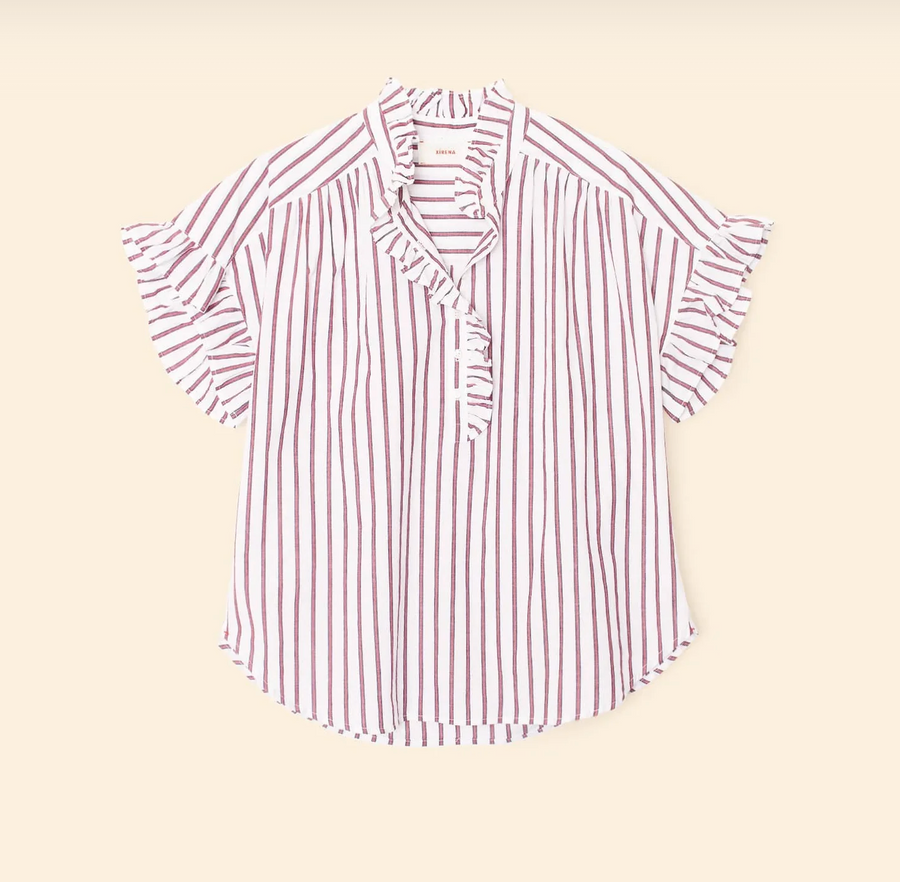 Xirena Brie Top - Peppermint Stripe