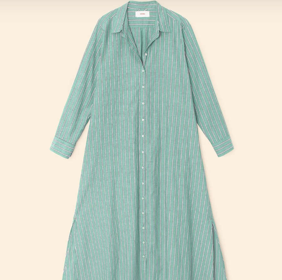 Xirena Boden Dress - Cilantro Stripe