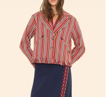 Xirena Garett Jacket - Onyx Stripe
