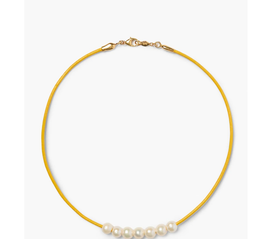 Chan Luu River Necklace - Yellow