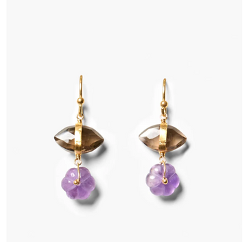 Chan Luu Pia Earrings - Amethyst