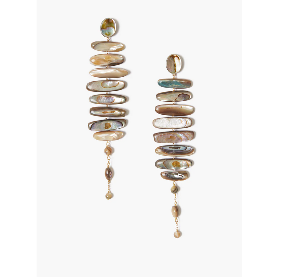 Chan Luu Mizumi Earrings - Abalone