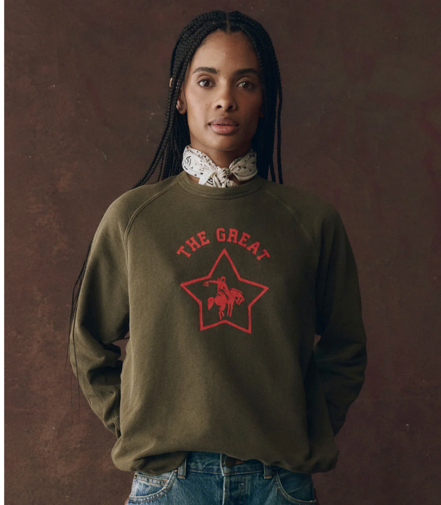 The Great College Sweatshirt - Rodeo Star Graphic