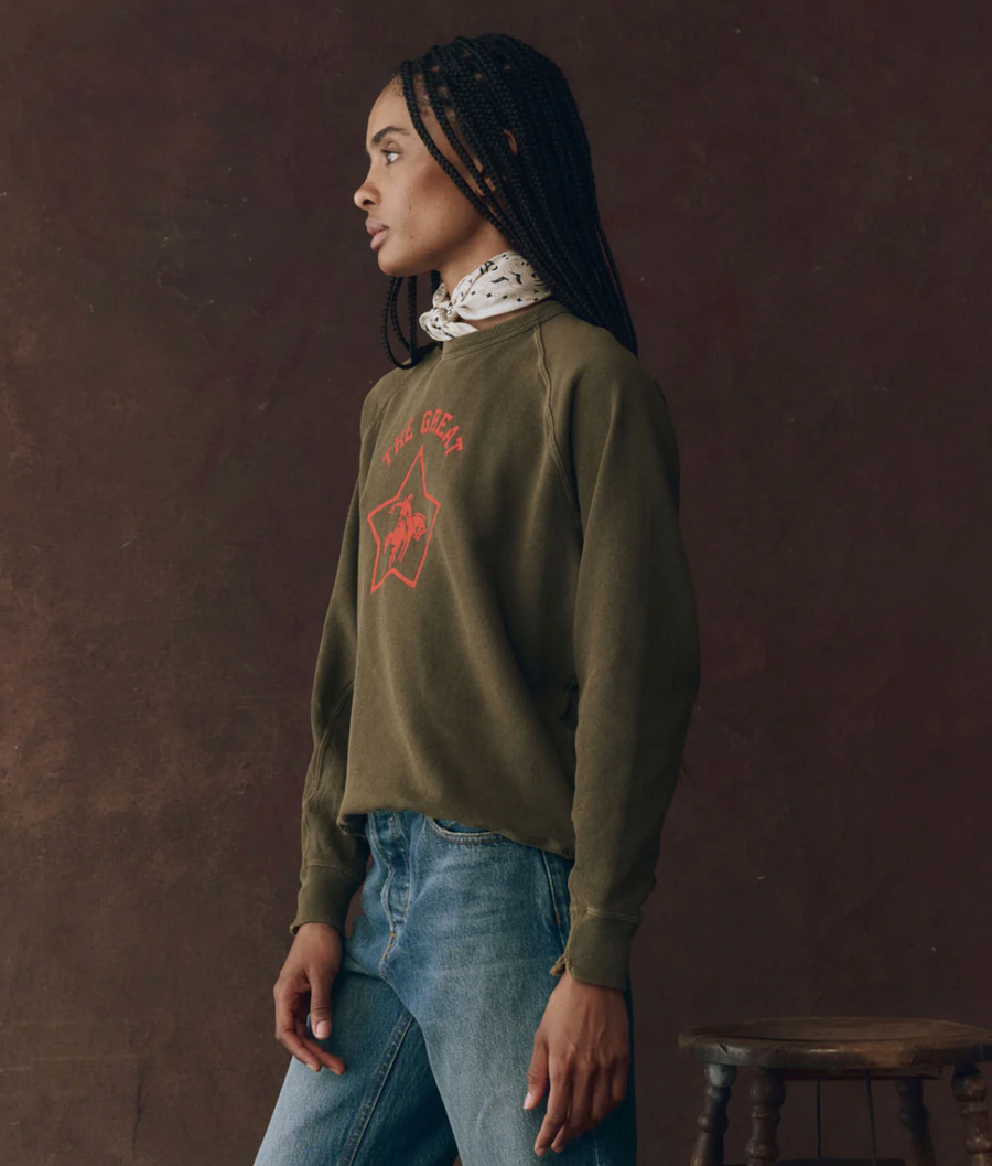 The Great College Sweatshirt - Rodeo Star Graphic