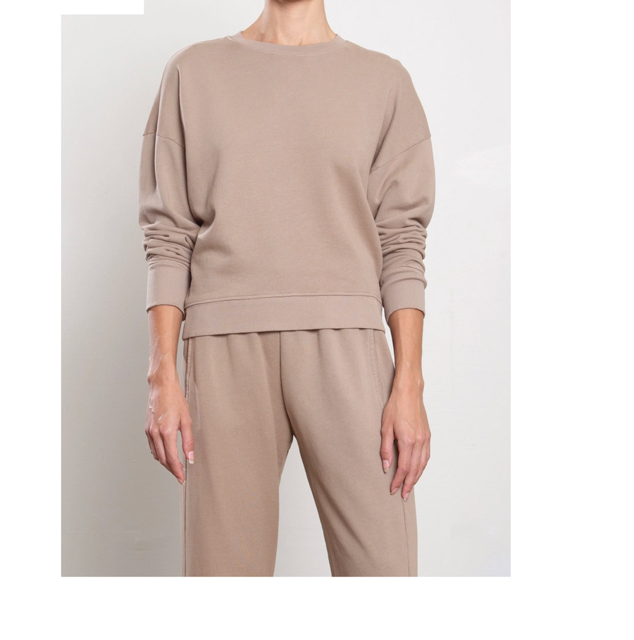 PHARAOH Irene French Terry Crewneck - Foundation