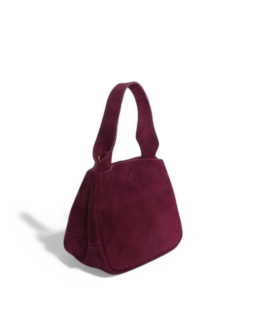 Oliveve Tracy Top Handle Crossbody - Mulberry