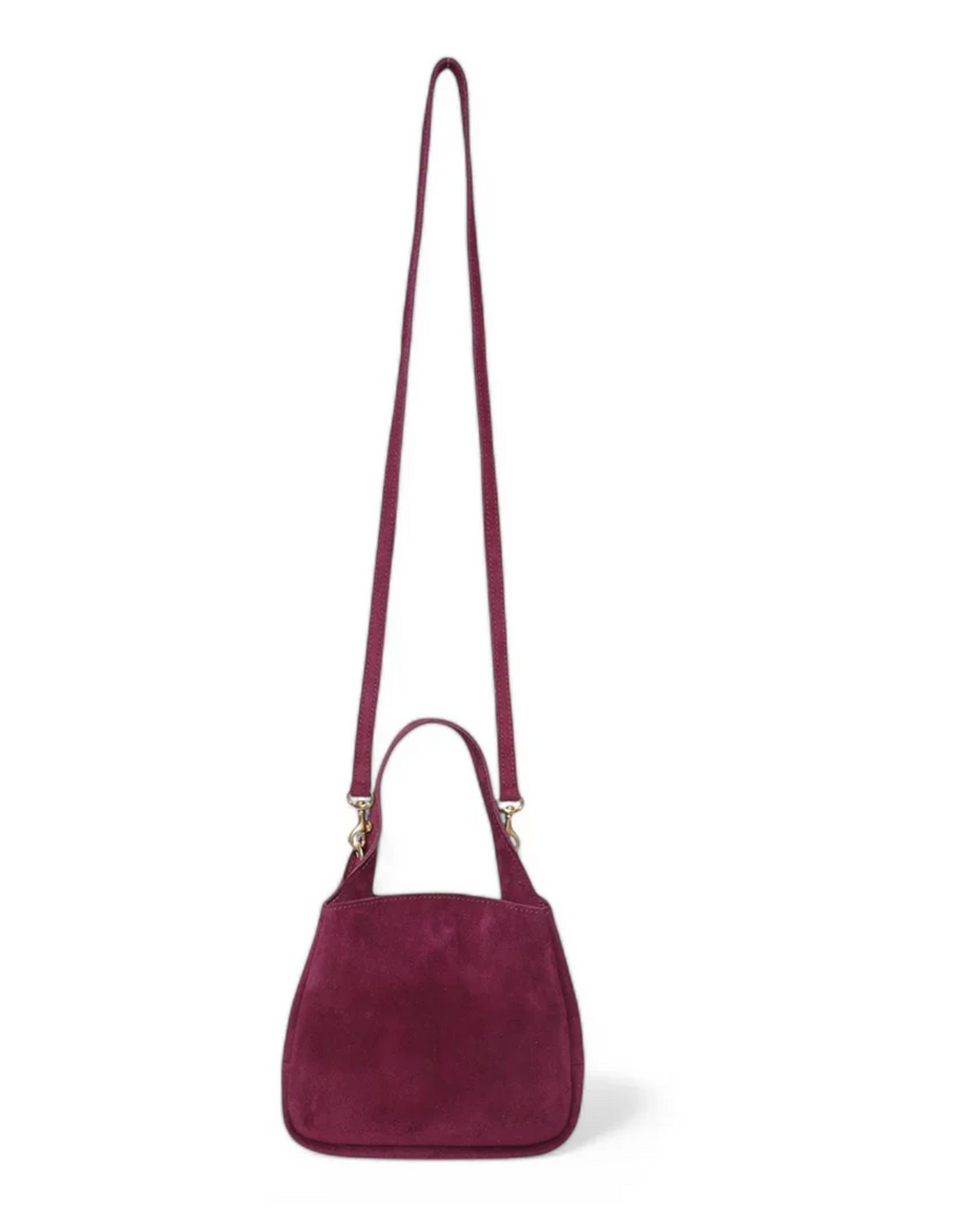 Oliveve Tracy Top Handle Crossbody - Mulberry